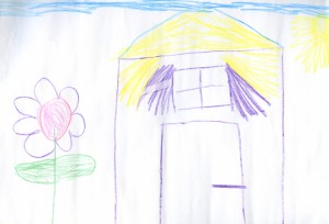 Kindergarten Zeichnung